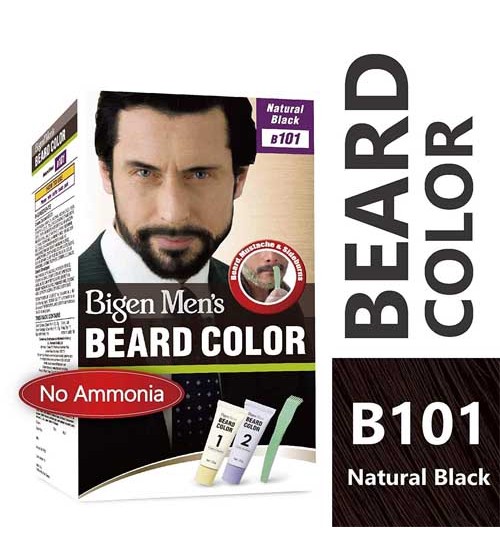 Bigen Mens Beard Color Natural Black B101